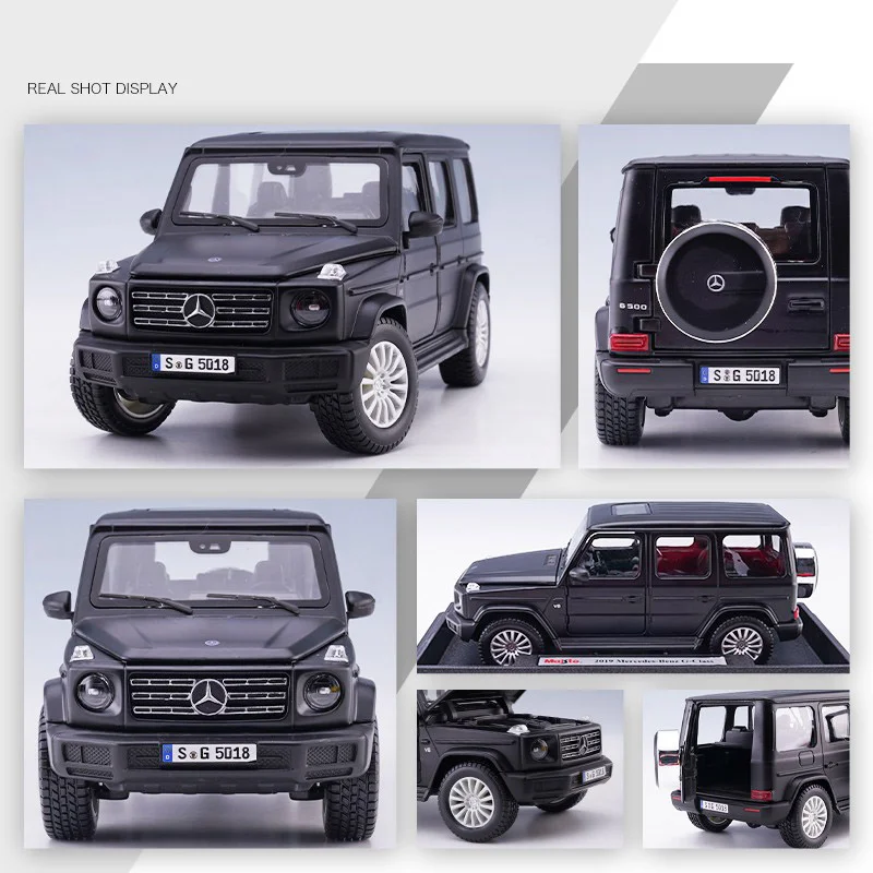 Maisto 1:24 Mercedes-Benz G-Class G500 SUV Alloy Car Model Diecasts Metal Toy Off-road Vehicles Car Model Simulation Kids Gifts