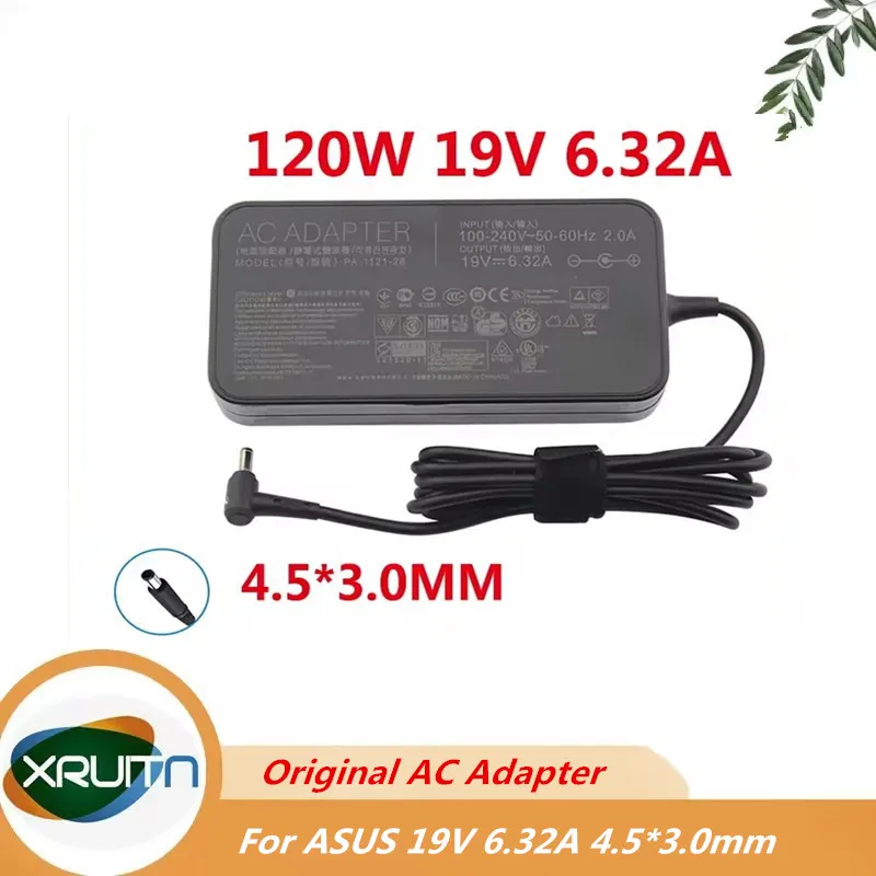 

Genuine 19V 6.32A 120W PA-1121-28 AC Adapter Laptop Charger For Asus Zenbook UX Pro UX501VW UX501JW UX501J Chargeur 4.5x3.0mm