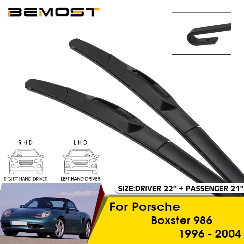 Car Wiper Blades For Porsche Boxster 986 1996-2004 Windshield Windscreen Front Window Blades 22