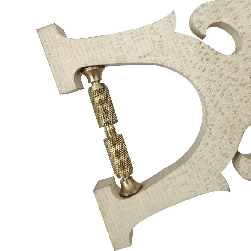 Special tool for violin bridge - universal head with pure copper legs for supporting the bridge leg and bridge support rod