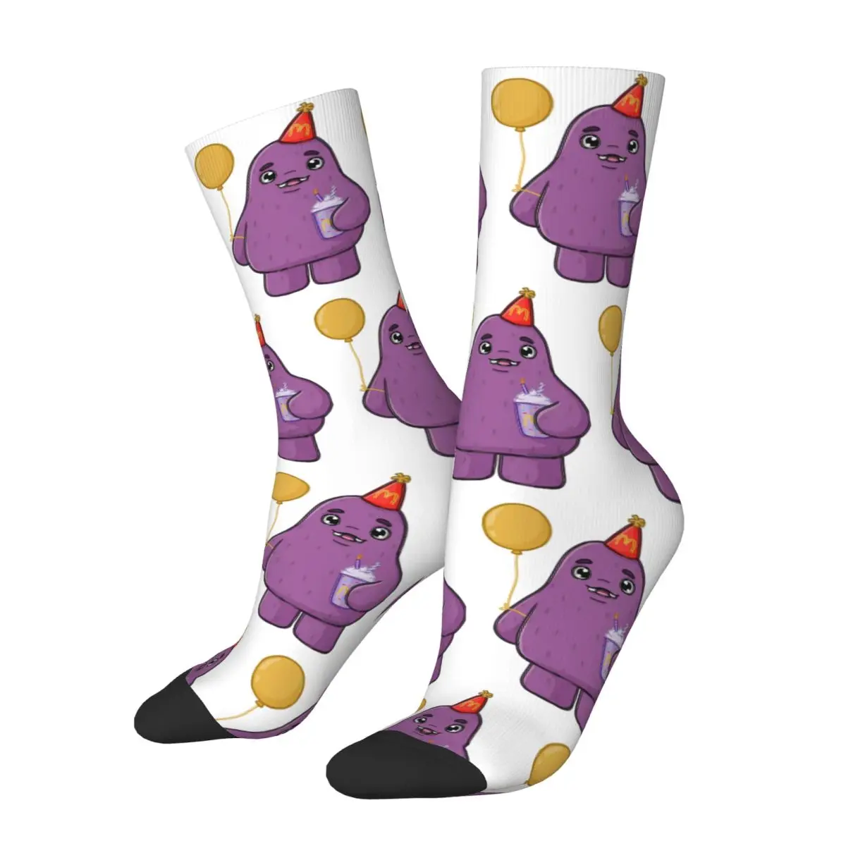 

Носки мужские с рисунком гримаса, Осенние противоскользящие Дышащие носки с графическим принтом для скалолазания