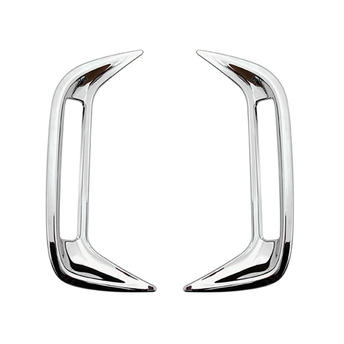 

For Toyota YARIS Cross 2020 2021 Car Chrome Rear Reflector Fog Light Lamp Cover Trim Bezel Frame Car Styling