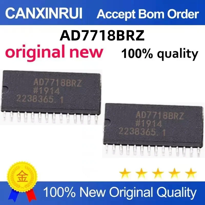 AD7718 AD7718BR AD7718BRZ Analog-to-Digital Converter Chip New Original Quality Assurance