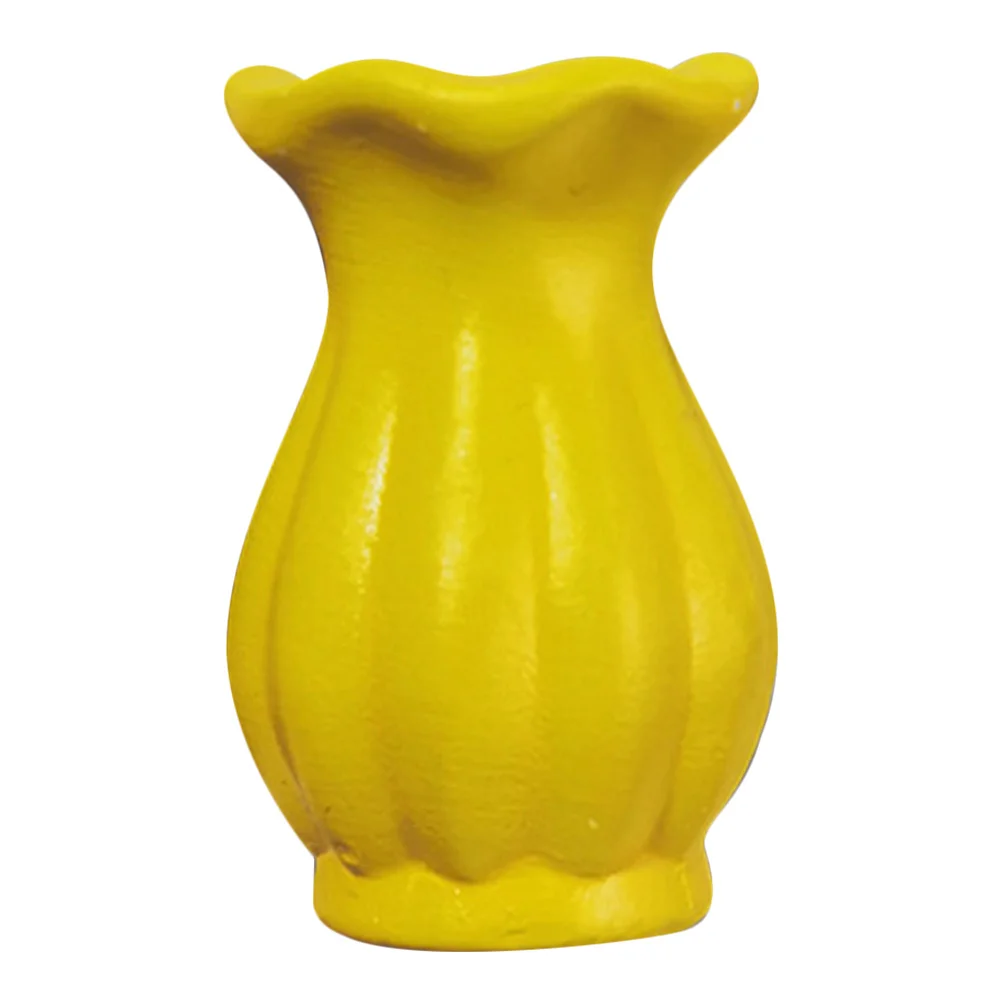 ミニハウス花瓶セラミック素材細かい職人技滑らかな表面卓上アクセサリーギフトハウス花瓶アクセサリー