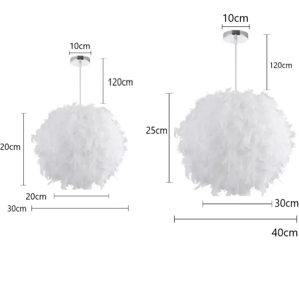 E27フェザーランプ,妖精の吊り下げ式ランプ,羽毛布団,寝室,ダイニングルーム,天井ランプを提供します