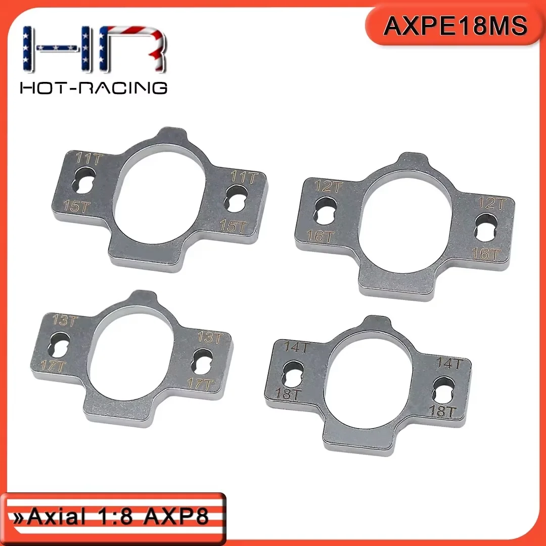 HR Axial 1:8 AXP8 stainless steel motor gear guide plate kit