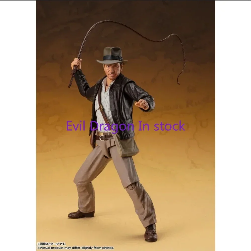 100% الأصلي بانداي SH Figuarts SHF إنديانا جونز رايدرز من السفينة المفقودة Ver عمل أرقام نموذج تحصيل لعبة في الأوراق المالية