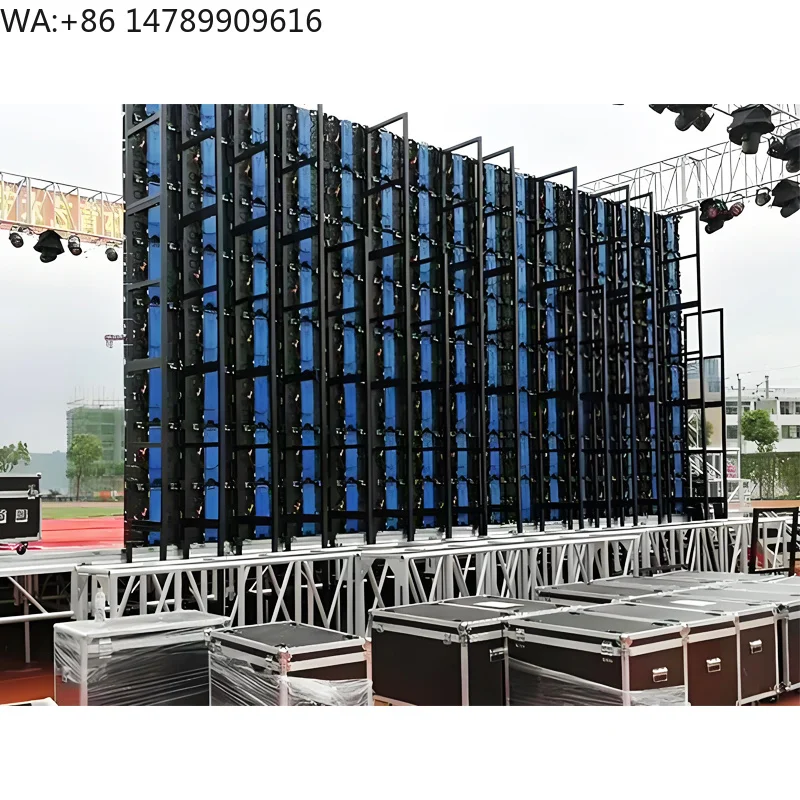Waterproofing For Custom LED Display ProductsCustomized Concert Rental LED Display Screen 500*500mm High Resolution Outdoor LED