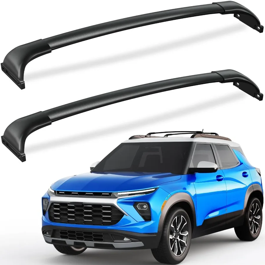 

Roof Rack Cross Bars 220lbs Compatible with Chevy Chevrolet Trailblazer 2021 2022 2023 2024 2025 L LT ACTIV RS Aluminum Roof Ra