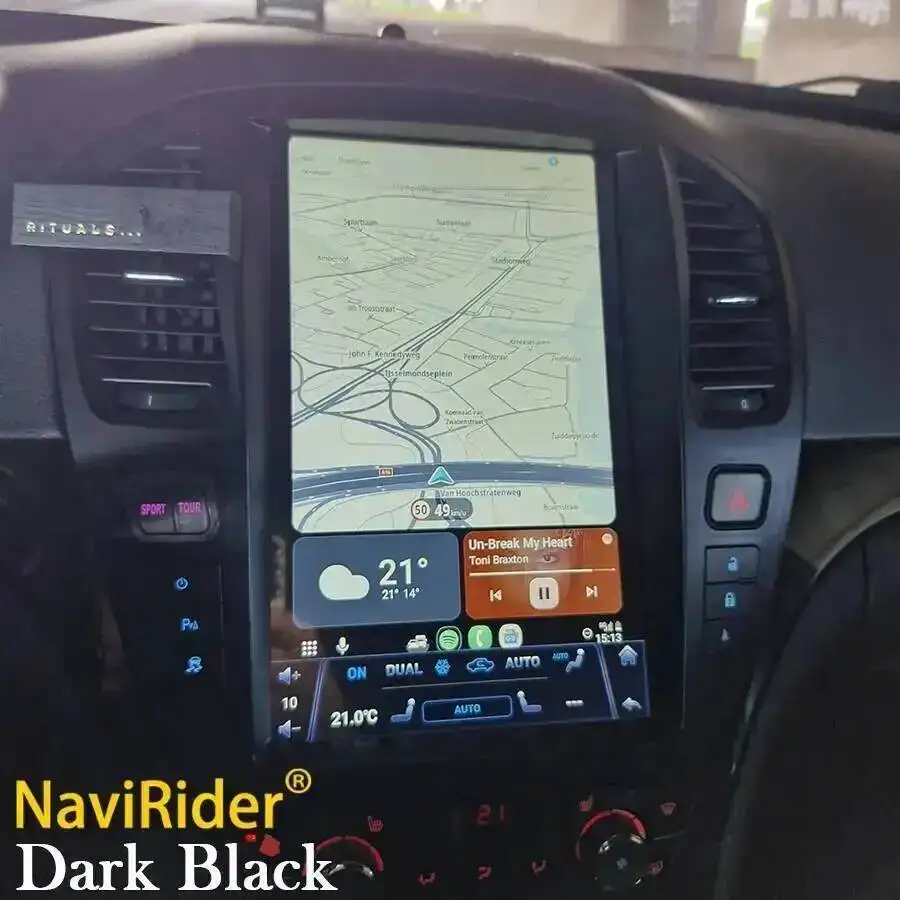 12.8 بوصة شاشة أندرويد مشغل فيديو الوسائط المتعددة لأوبل إنسيجنيا بويك ريجال 2009-2013 ستيريو راديو السيارة لتحديد المواقع والملاحة Carplay