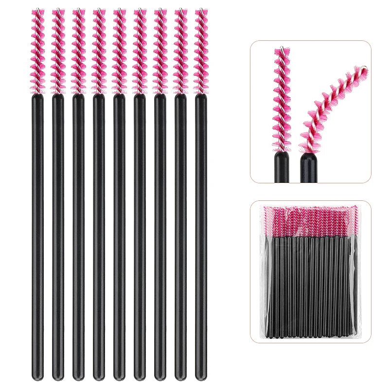50 stücke Einweg Make-Up Pinsel Wimpern Microbrush Mascara Wands Kosmetik Applikator Augenbraue Micro Pinsel Lash Verlängerung Liefert