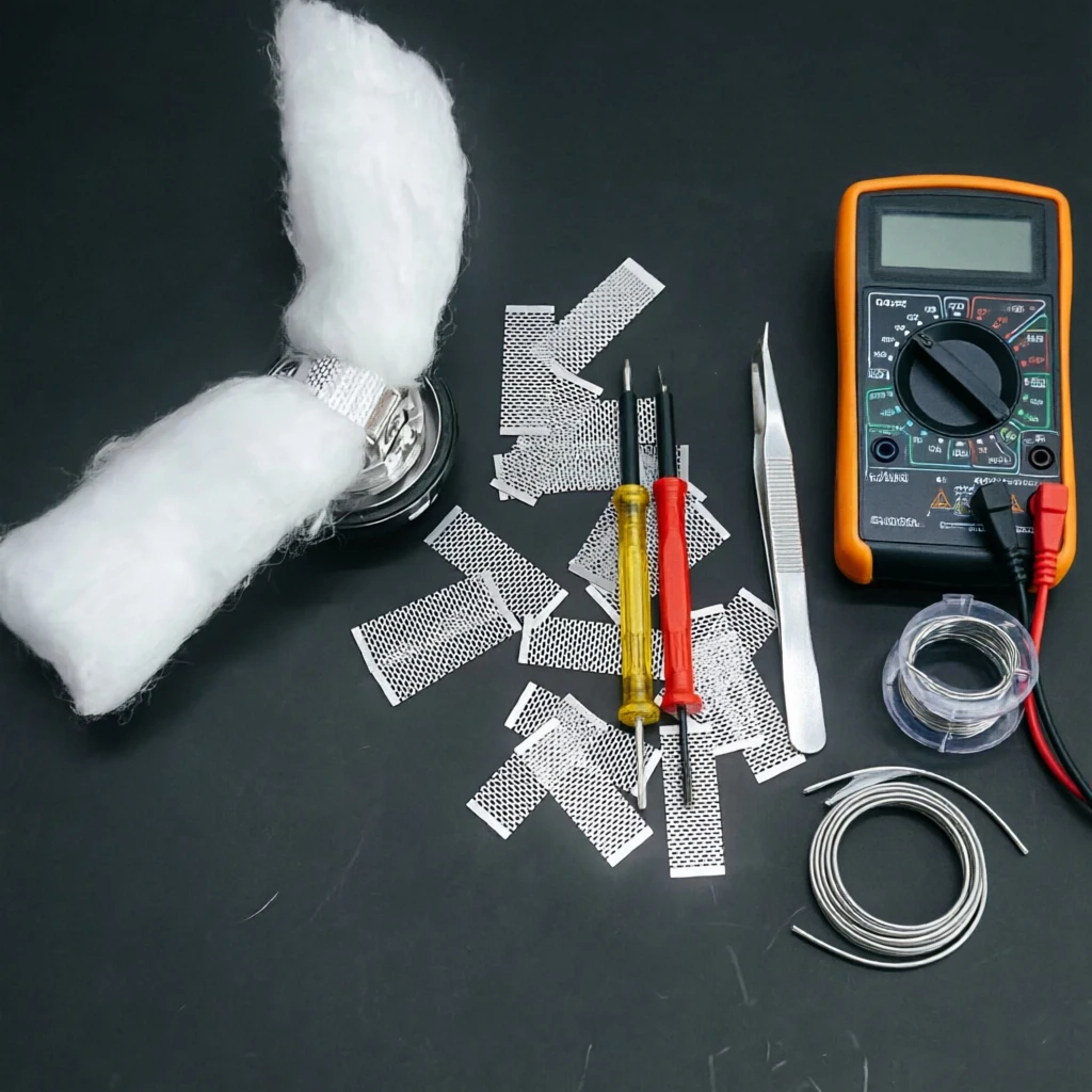 Home Electronic Tools Resistance Kit Pack 0.13,0.17,0.19,0.2ohm Accessary with 16x6.8 18x6.2mm Multi Size Metal Repair Part