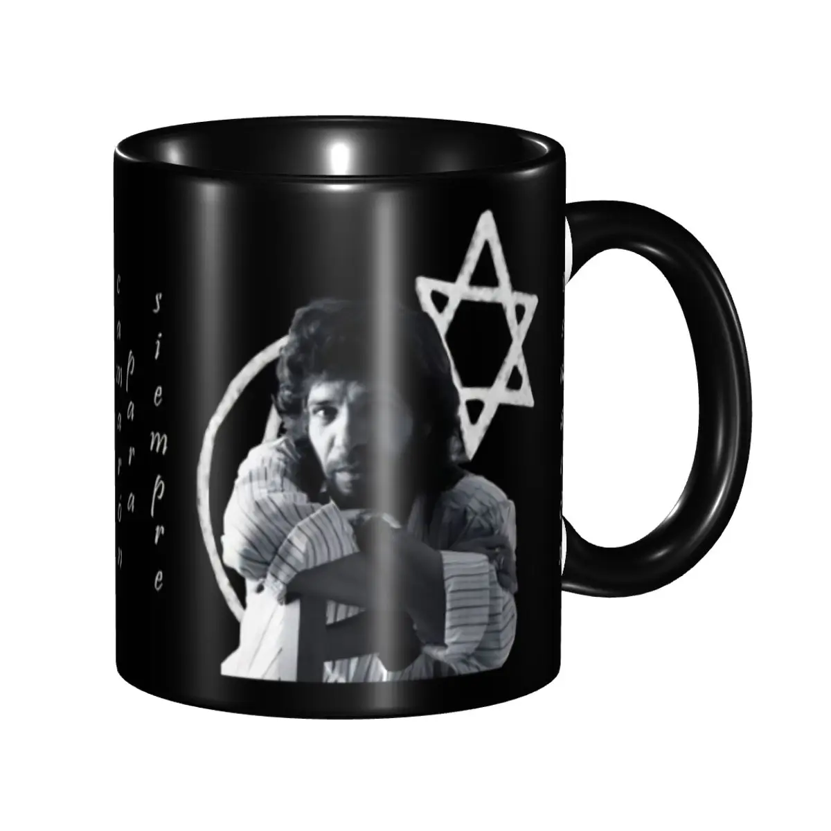 Custom Flamenco Singer Camaron De La Isla Coffee Mugs DIY Ceramic Tea Milk Cups