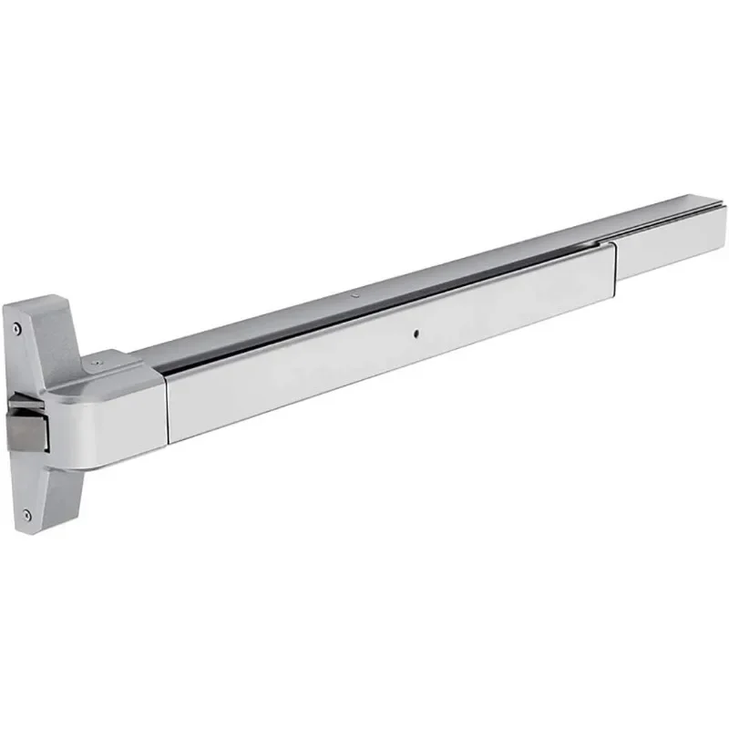 Aluminiowe urządzenie wyjściowe Dynasty Hardware Push Bar Panic z dźwignią zewnętrzną