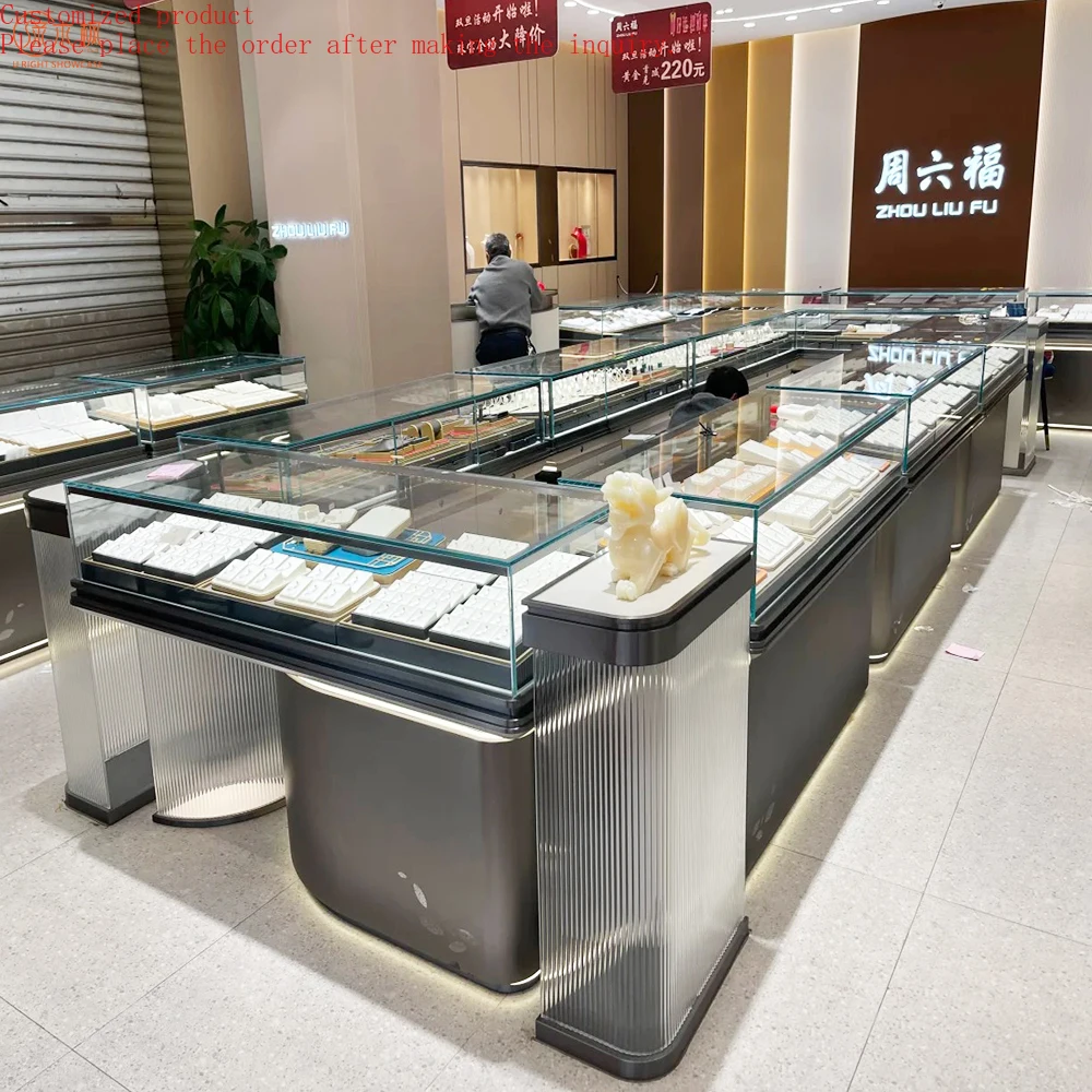 

Custom Store Showcases Furniture Glass Jewelry Display Cases Wholesale Designed Wholesale Jewelry Display Manufacturers
