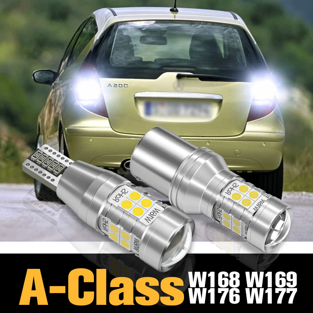 

2x Canbus LED Reverse Light Backup Lamp Accessories For Mercedes Benz A Class W168 W169 W176 W177 2004 2005 2007 2011 2012 2013