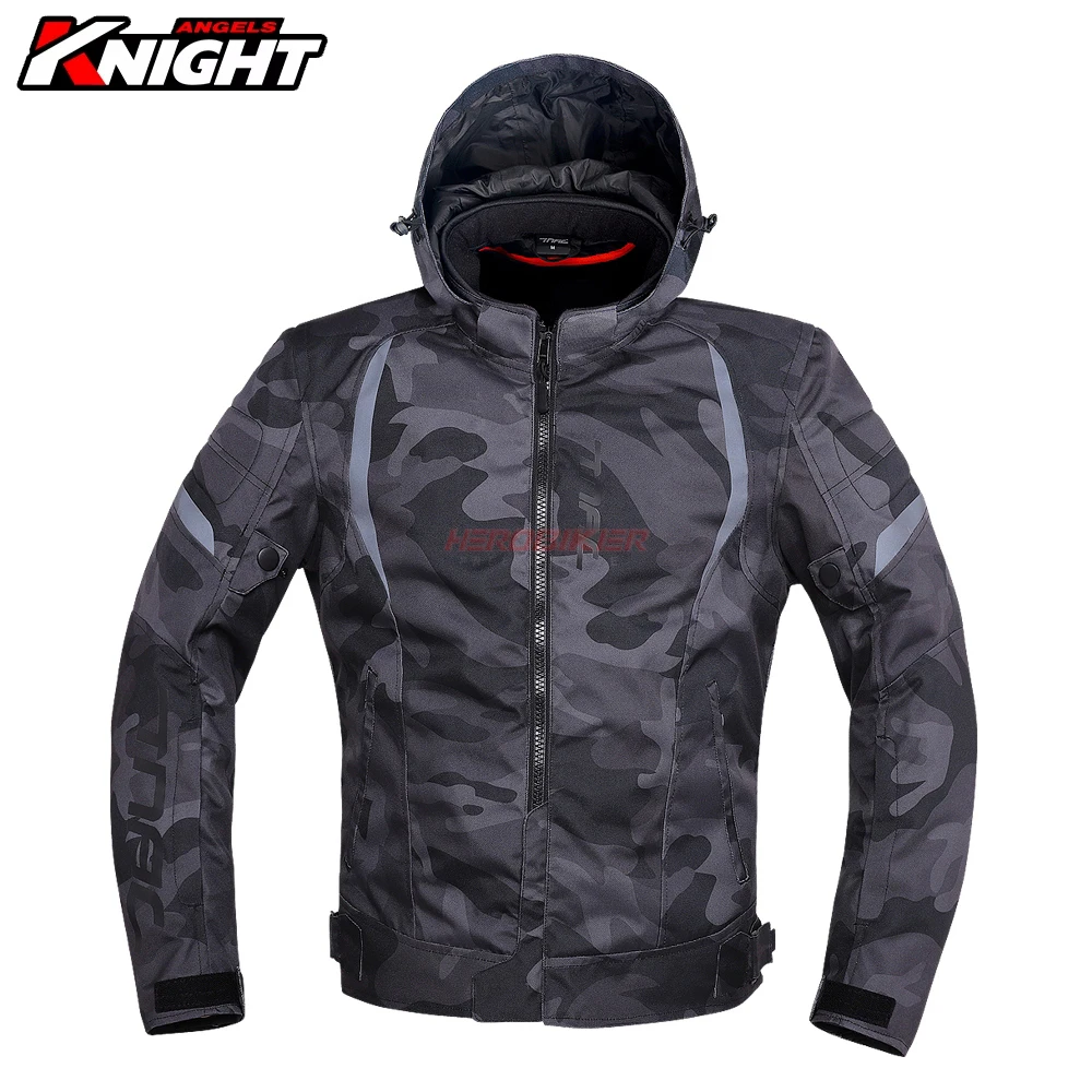 

Motorcyclist Jacket Waterfroof Motorcycle Jacket Men's Biker Jacket Motocross Racing Jacket Reflective Motorbike Riding Clothing