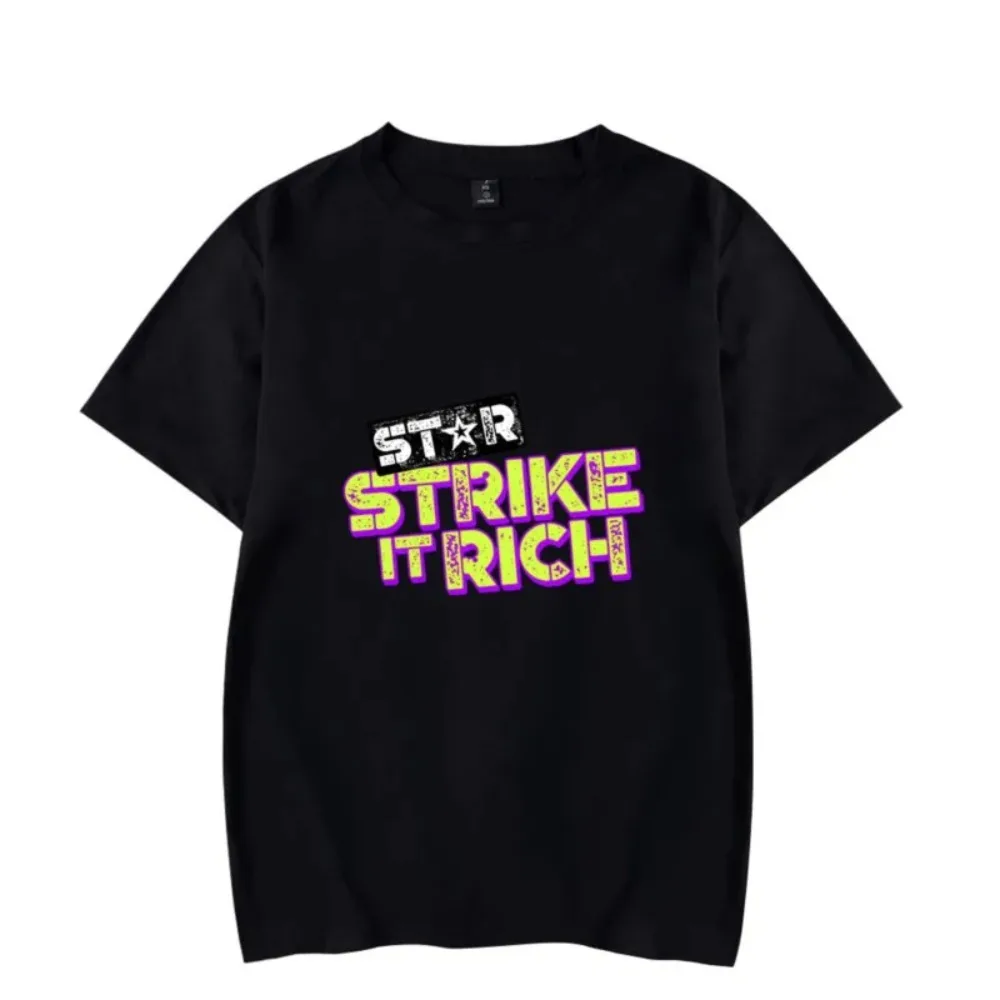 

STAR Strike It Rich Isshou Senkin Merch T-Shirt For Women/Men Unisex Summer Hiphop O-neck Short Sleeve Tshirt Streetwear