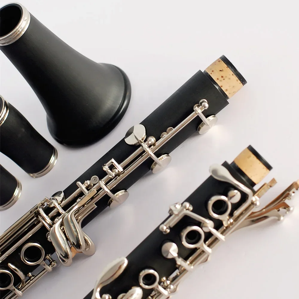 Nickel Plated Key French System G Clarinet