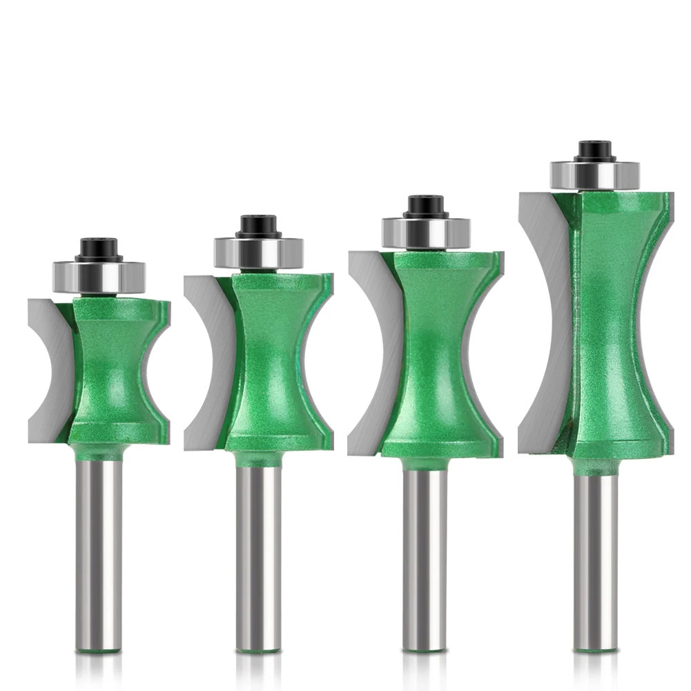 Imagem -05 - Shank Metade Rodada Bit Convexo Afiação Bits para Madeira Final Moinho de Madeira Ferramenta Industrial Grade Fresa Pcs mm