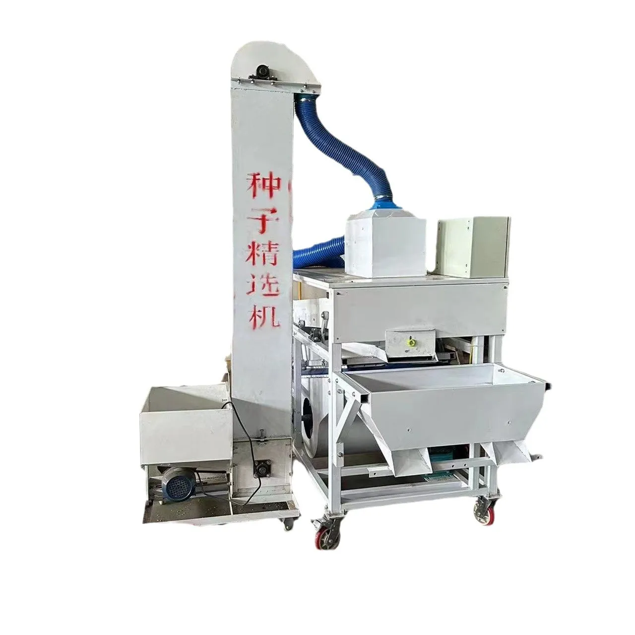 Factory-Built Grain Cleaning and Grading Machines Wheat Rice Corn Seeds Efficient Seed Sorting and Impurity Removal
