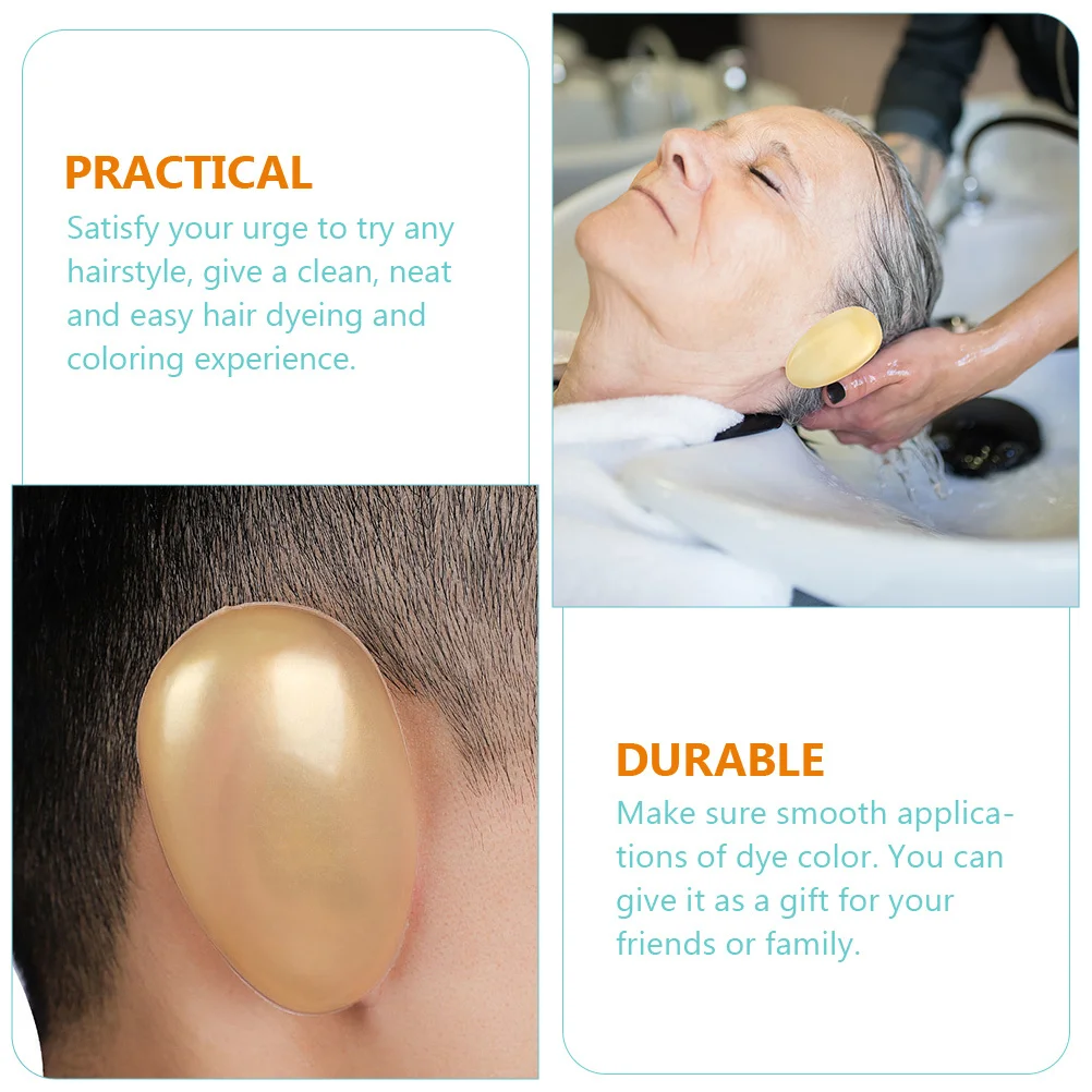 

50 Pairs Ear Protectors for Hair Dryer Shield Bath Shower Caps Cover PP Covers Muffs