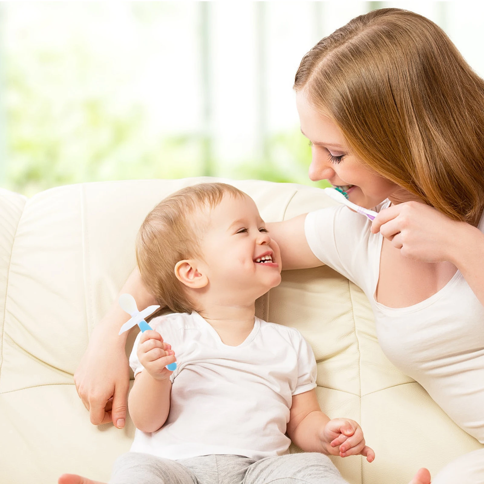 

Baby Toothbrush For Toddler Kids Soft Silicone Cleaning Brush Children Oral Cleaner Dental Care Tool Infant Teeth Brush Kid