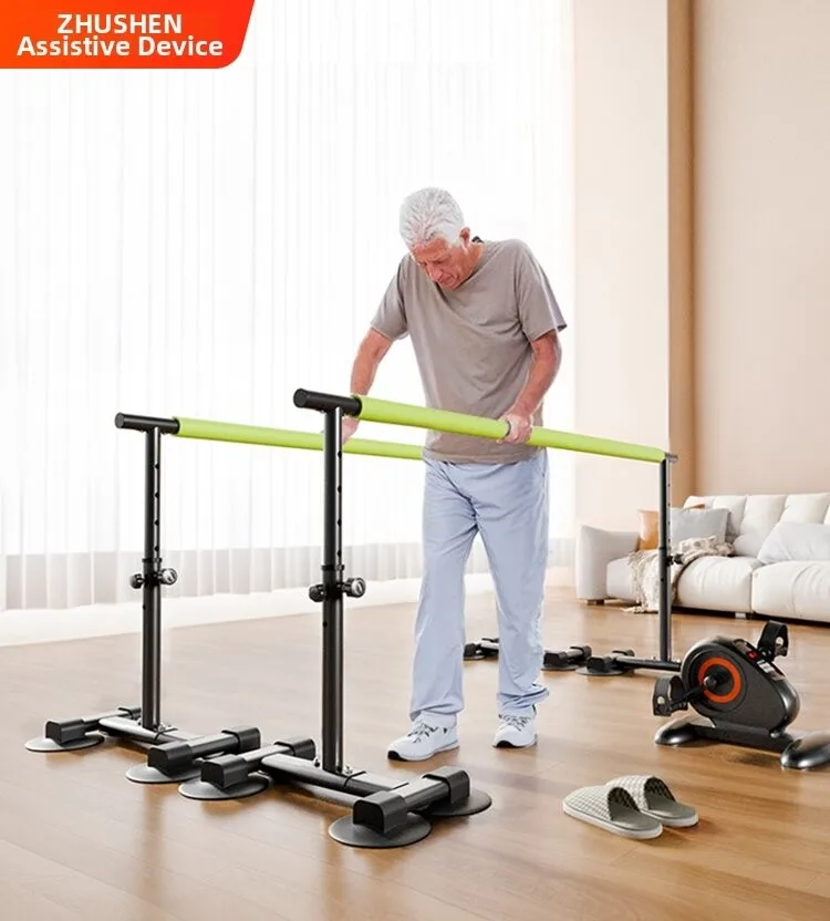 K | Leg Walking Exercise Adjustable Home Parallel Bars