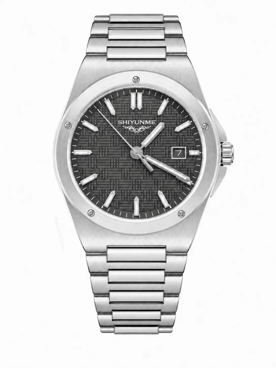 40MM 42MM Men's Automatic Mechanical Watch, 904L Stainless Steel Case, Full-Featured World Time, Folding Clasp