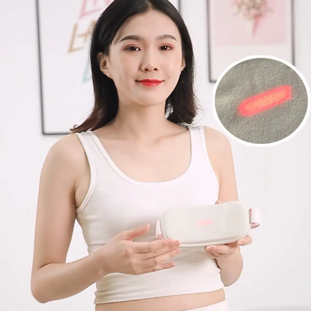 

Portable USB Heating Pad Period Heating Pad for Menstrual Cramps Rapid Heat 3 Level Control Adjustable Pain Women