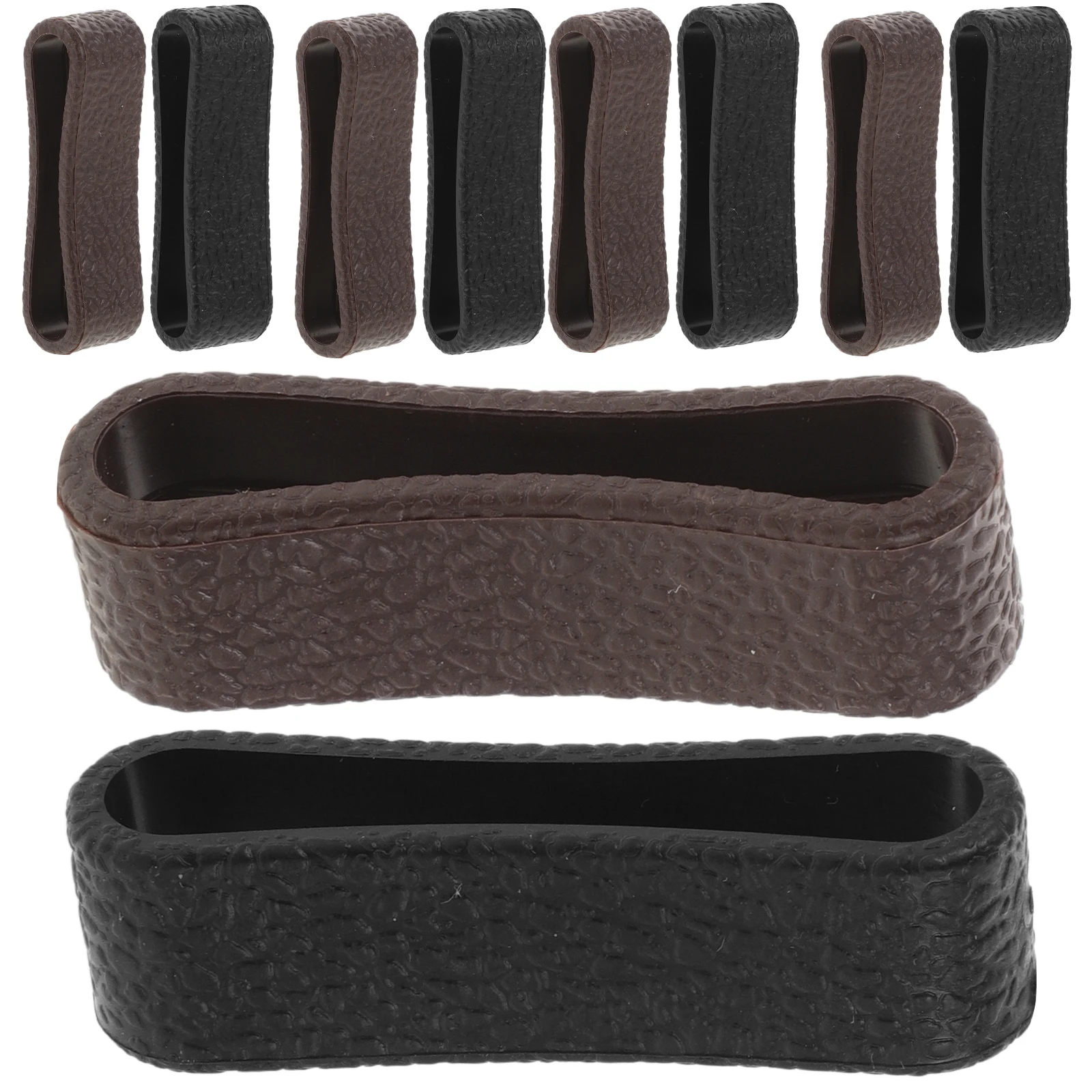 

20Pcs PU Belt Loop Retainers Durable Band Keeper for Men Women Outdoor Belt Accessories Hiking Camping Loop Holder