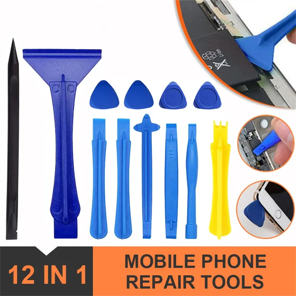 12 in 1 Mobile Phone Repair Tools Electronic Equipment Laptop Disassemble Opening Pry Screwdriver Kits Screen Hand Tool