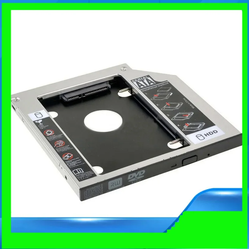 9,5mm SATA 2nd SSD HDD Caddy para X550C X550CA x550vb X550VC X550VC 0dp X550VL X550VX Disco Duro Cady