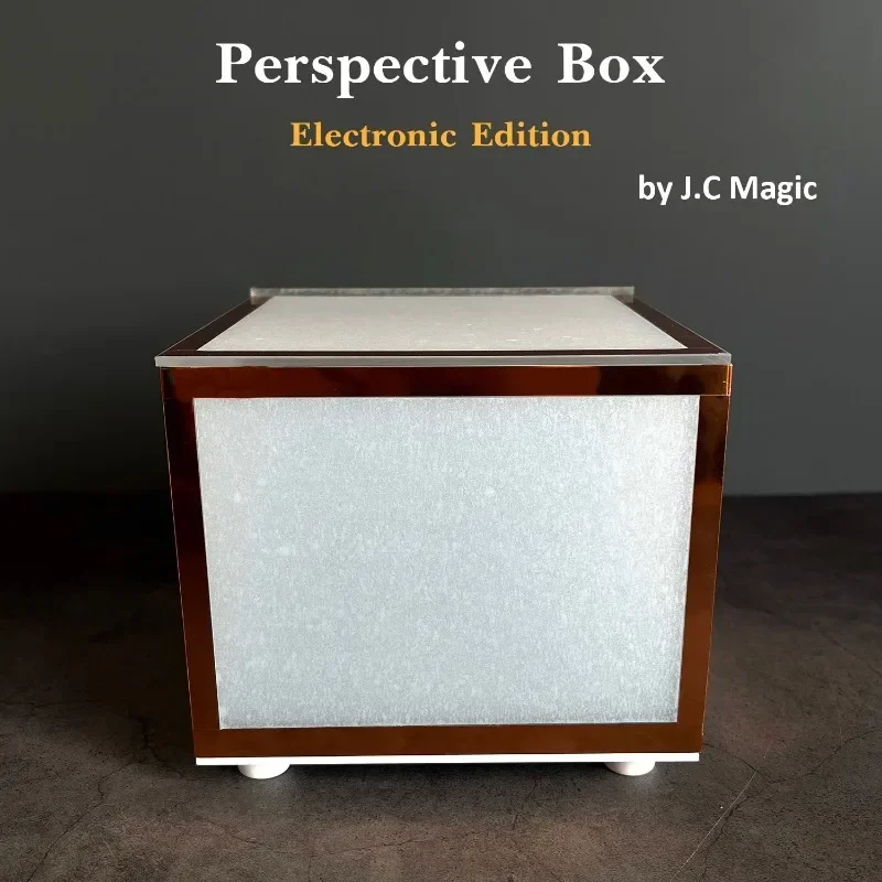 Mentalism Magic Tricks Perspective Box (Electronic Edition) By J.C Magic for Professional Magician Stage Magia Illusion Close Up