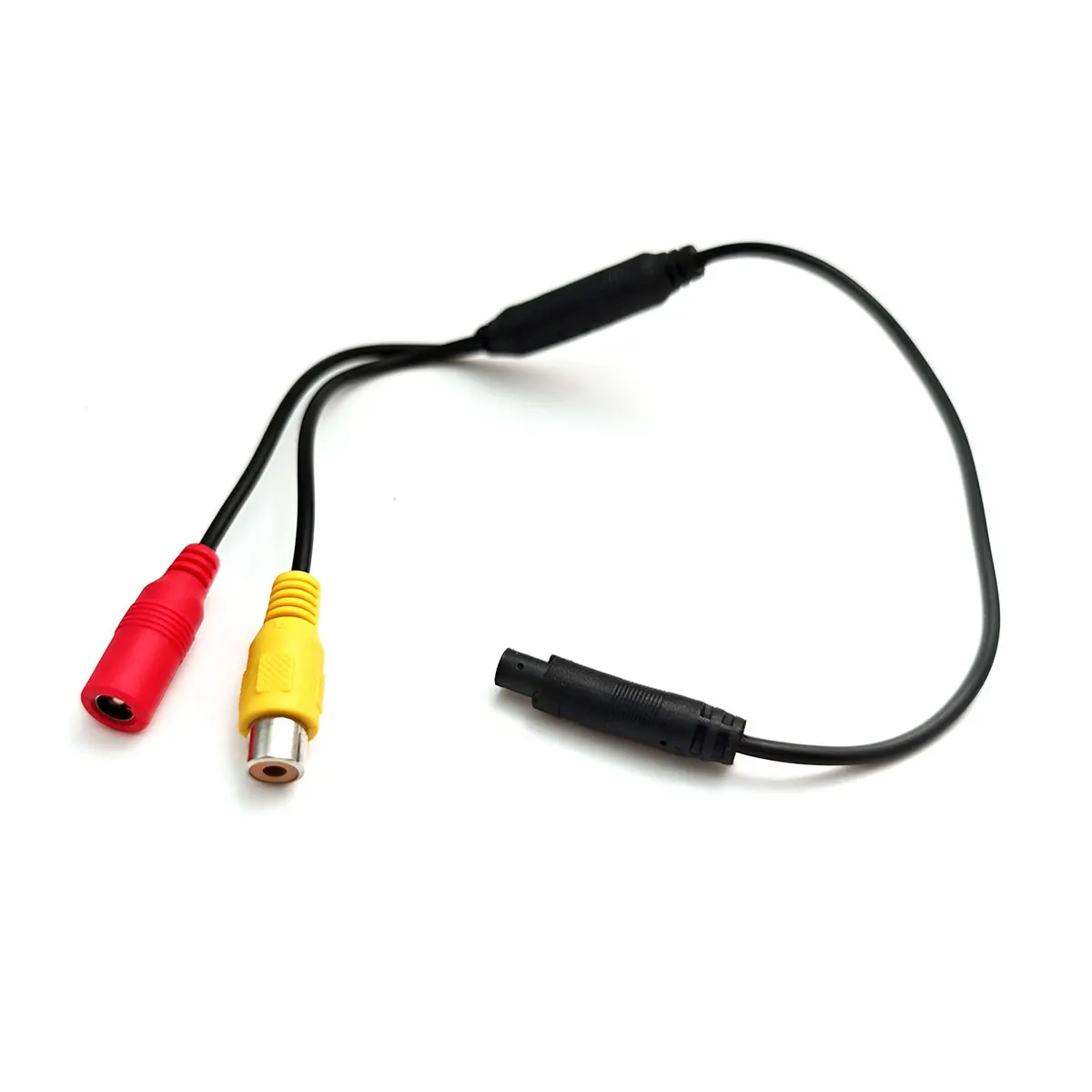 ANSHILONG Car Video DC Cable RCA to 4PIN For Car Parking Rearview Rear View Camera Connect Car Monitor DVD Trigger Cable