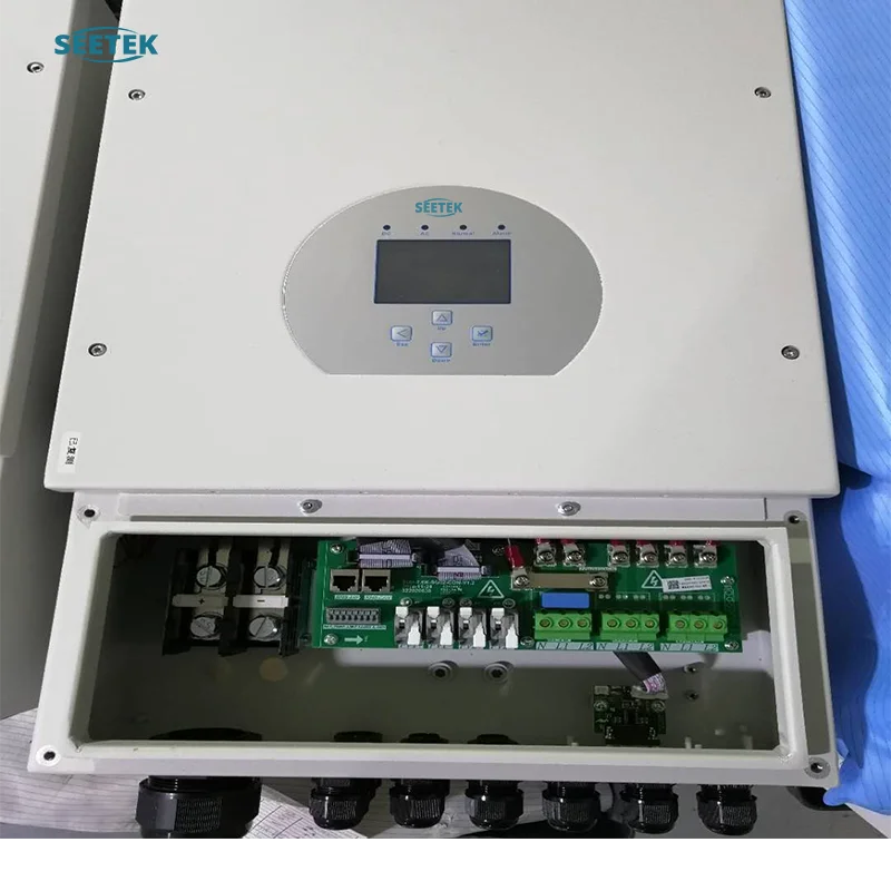 Seetek Sun 5-6k 7.6-8k Sg01lp1-Us Eu Hybrid Inverter With 50/60hz Output Frequency