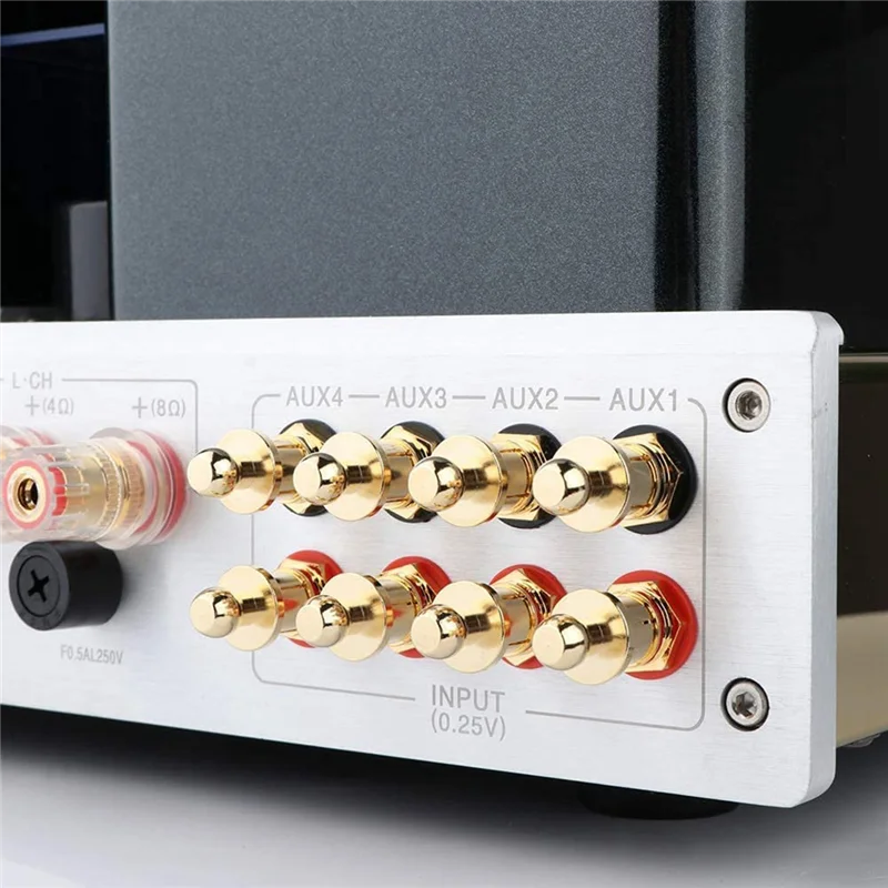 

8Pcs Socket Cover Cap Gold Plated RCA Cap Plug Short-Circuit Socket Phono Connector Shielding RCA Shielding Plug HOT
