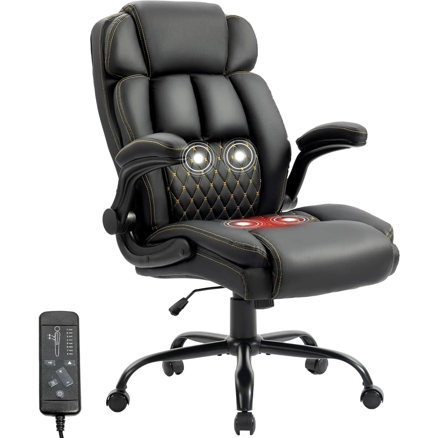 500LBS Ergonomic Rocking Executive Desk Chairs with 4 Points, Customized