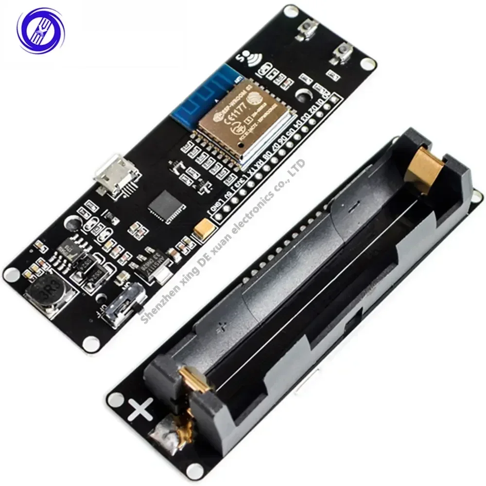For Wemos esp-wroom-02 Pocket 8266 D1 mini WIFI Module --ESP8266+18650 Battery