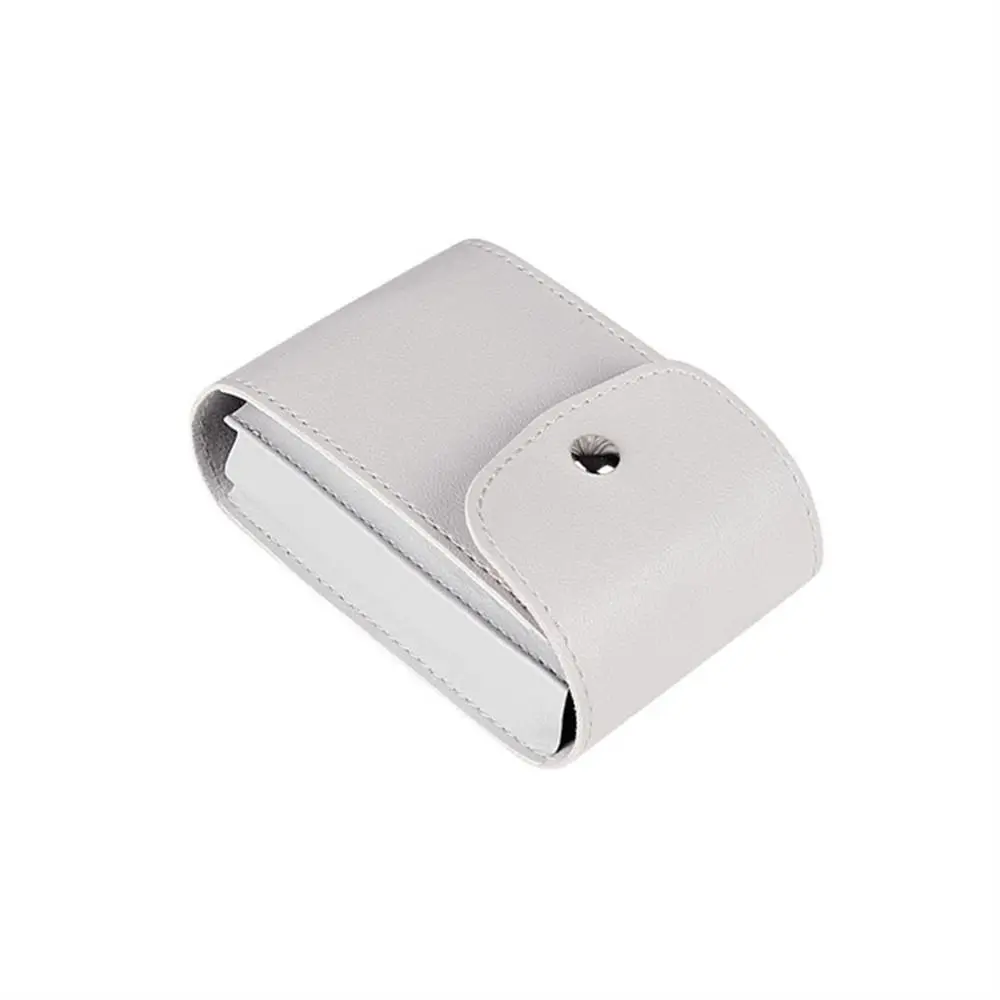 Electronic Accessories PU Leather Digital Storage Bag Portable Mouse Storage Bag Data Cable Bag Earphone