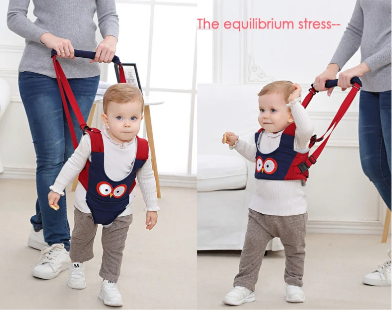아기 걸음마 보조기 안전벨트, 통기성 허리 보호 및 조절 가능한 줄 포함, 걷기 배우는 유아용