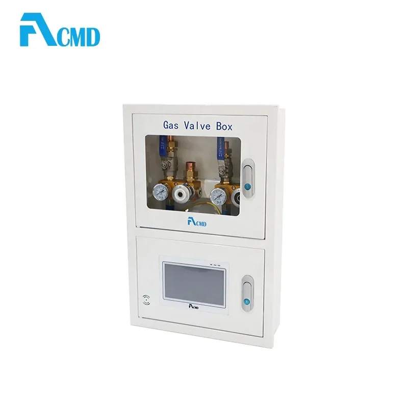 

Acmd Hospital Alarm Valve Combo Unit 3 Medical Zone Valve Box with Alarm for Hospital Medical Pipeline System