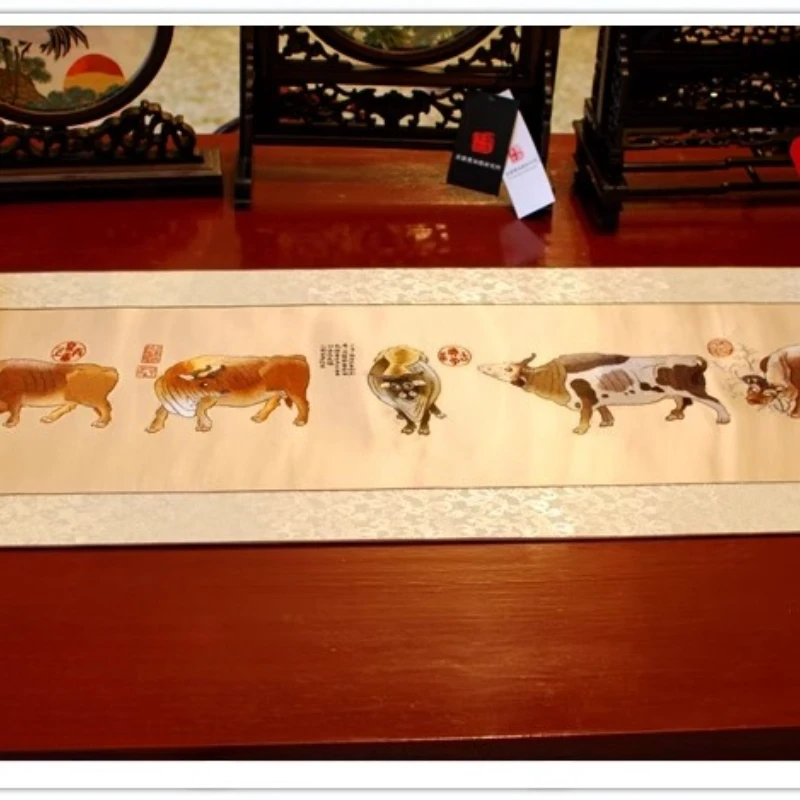 

Wuniu Tu scroll Hunan embroidery boutique
