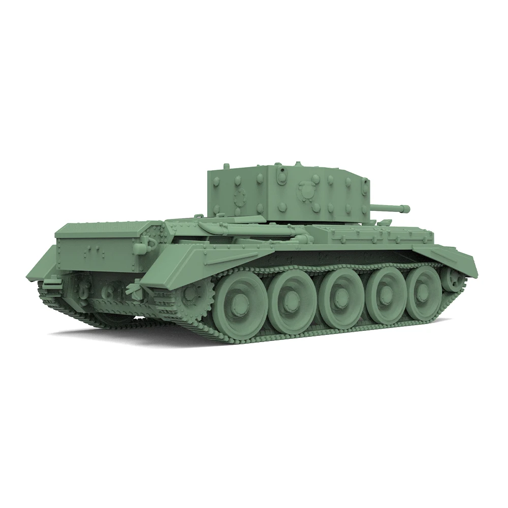 

1/220 1/160 1/87 SSMODEL SS818 Железнодорожная военная модель, комплект British Cruiser Mk VIII CavalierI (A27M)