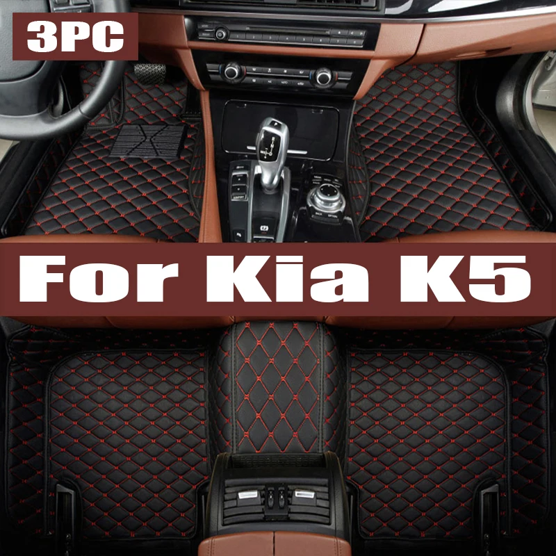 

Custom TPE Car Floor Mats For Kia K5 2016 2017 2018 2019 Waterproof Auto trunk mat Interior Carpet