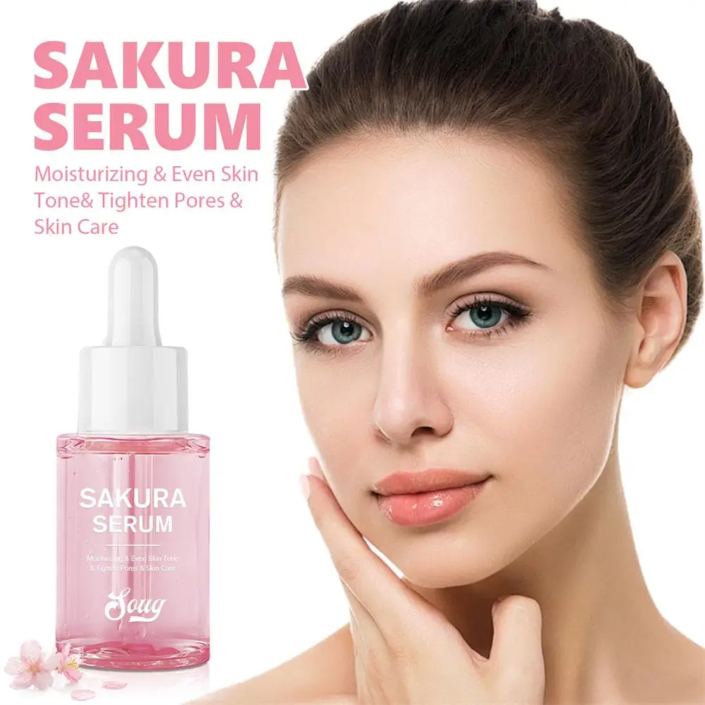 

30ml Soug Cherry Blossom Face Essence Nicotinamide Cosmetics Anti Wrinkle Women's Care Products Skin Moisturizing Q9i8