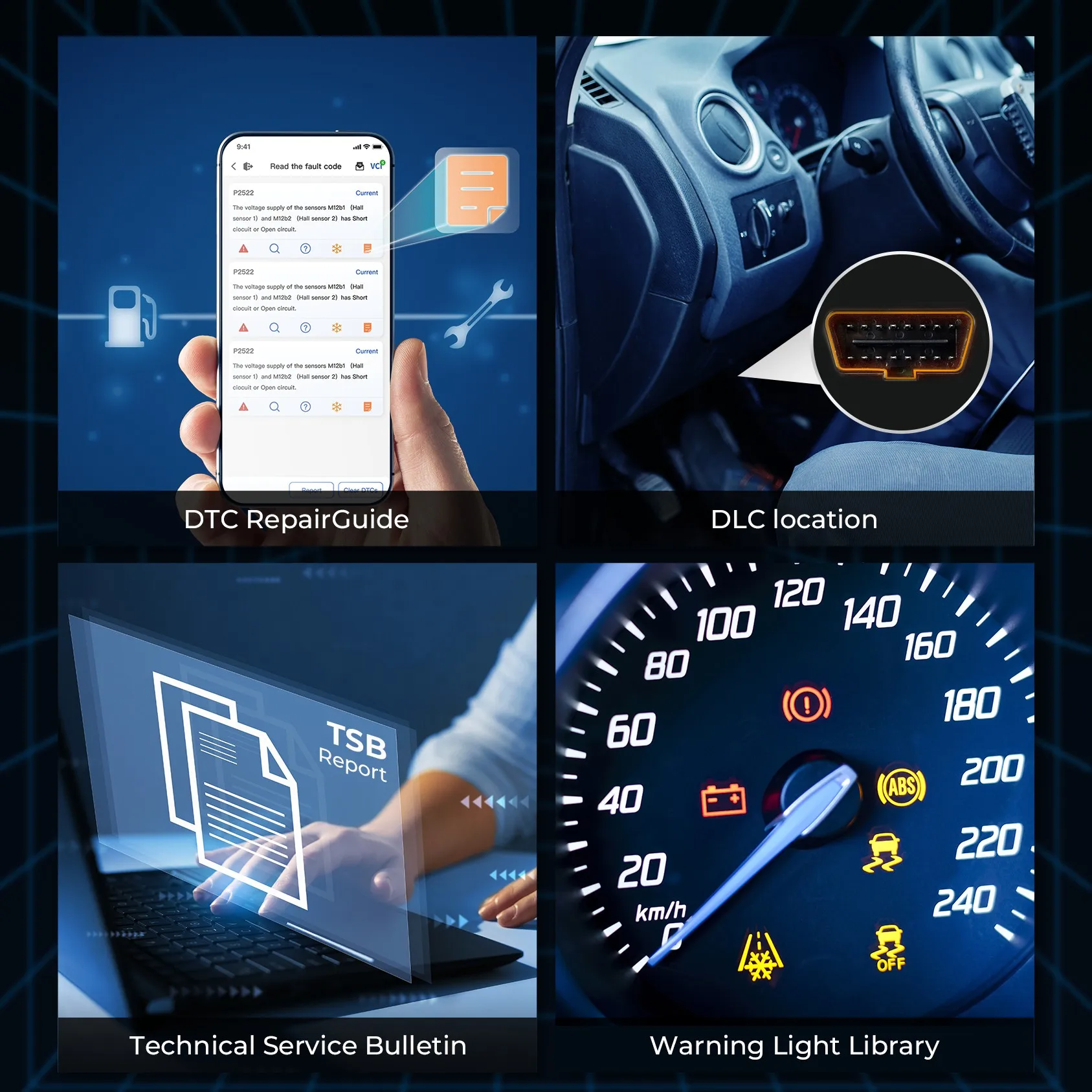 Topscan Pro OBD2 Двунаправленное управление Полная диагностика системы 60+ брендов 13 функция сброса Автомобильный диагностический инструмент сканирования