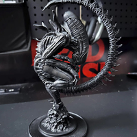 Xenomorph Alien Predator Home Decor Props Cosplay Monster 3D Print Resin Display Collection Accessories Costume Props Gifts