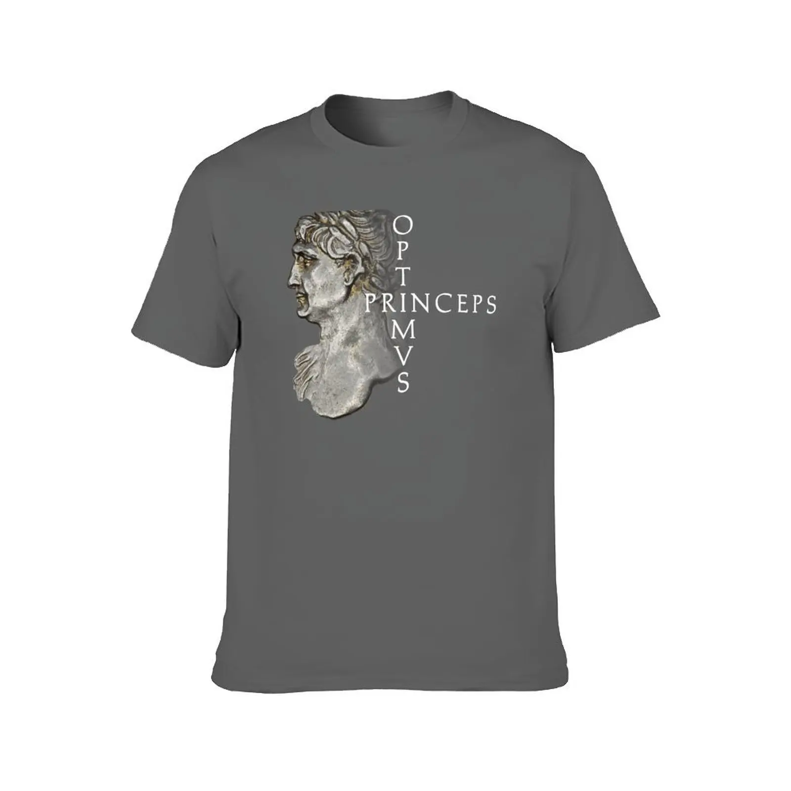 Trajan, Optimus Princeps 'The Best of Emperors' T-Shirt shirts graphic tees aesthetic clothes clothes for men