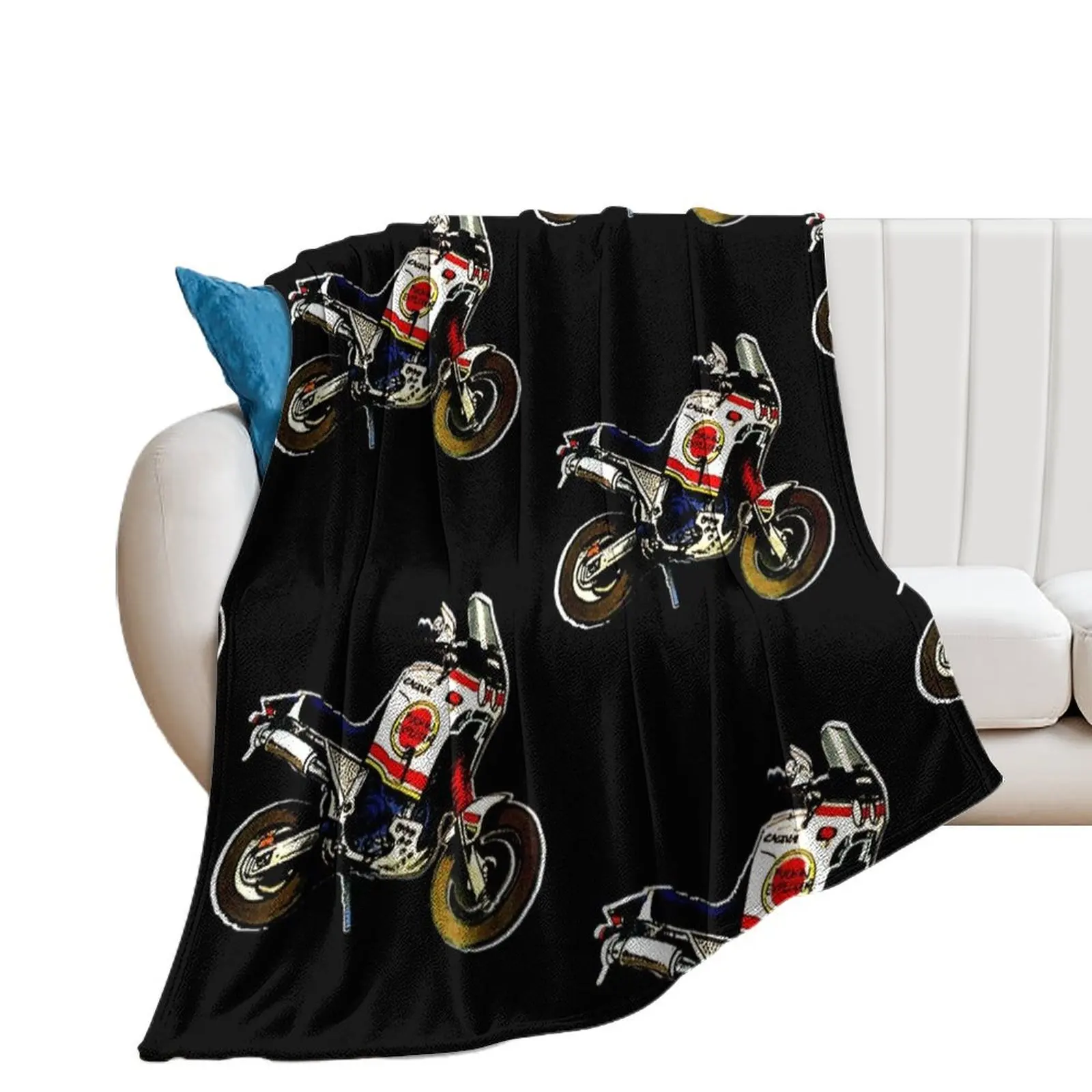 Lucky Strike Cagiva Elefant Cartoon Throw Blanket Heavy Decorative Beds Blankets